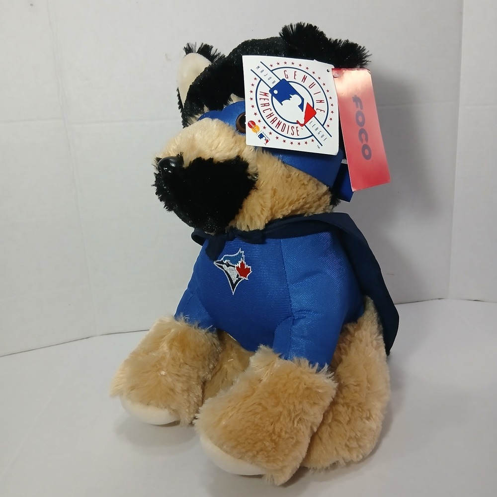 Toronto Blue Jays MLB German Shepherd Super Hero Plush by FOCO New NWT
